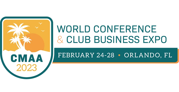 CMAA 2023 World Conference and Club Business Expo Logo
